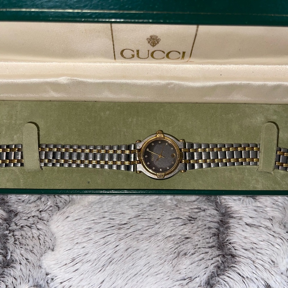 Gucci Two-Tone Luxury Watch